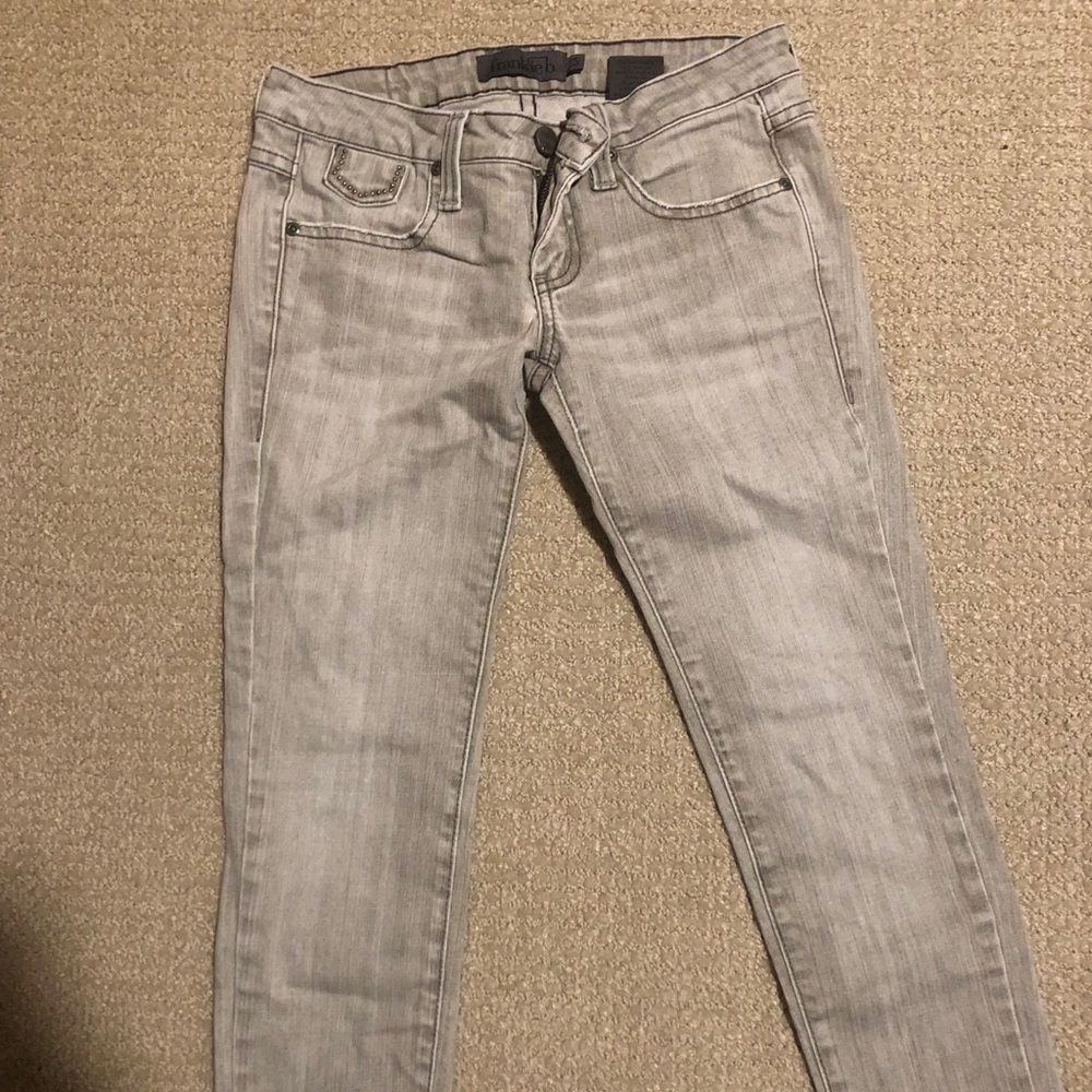NWOT Frankie B Gray Jeans - Gorgeous!!!